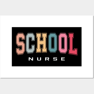 School Nurse Nursing School Student Nurse In Progress Posters and Art